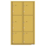 6 Parcel Doors Unit - 4C Wall Mount Max Height - 4C16D-6P 6 Parcel Doors Unit - 4C Wall Mount Max Height - 4C16D-6P
