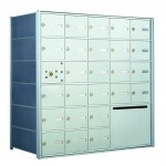 30 OUA-size Door Horizontal Mailbox Unit and 1 Outgoing Mail Collection - Front Loading - 140075OUA