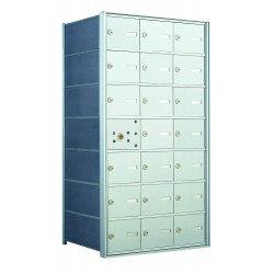 21 A-size Door Horizontal Mailbox Unit - Front Loading - 140073A