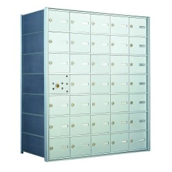 35 A-size Door Horizontal Mailbox Unit - Front Loading - 140075A
