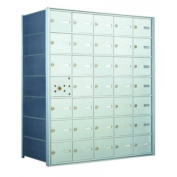35 A-size Door Horizontal Mailbox Unit - Front Loading - 140075A 35 A-size Door Horizontal Mailbox Unit - Front Loading - 140075A