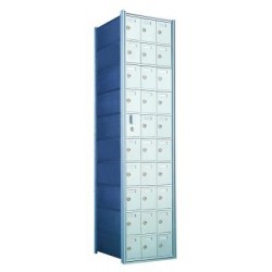 Standard 30 Door Horizontal Mailbox Unit - Front Loading - (29 Useable; 10 High) - 1600103A