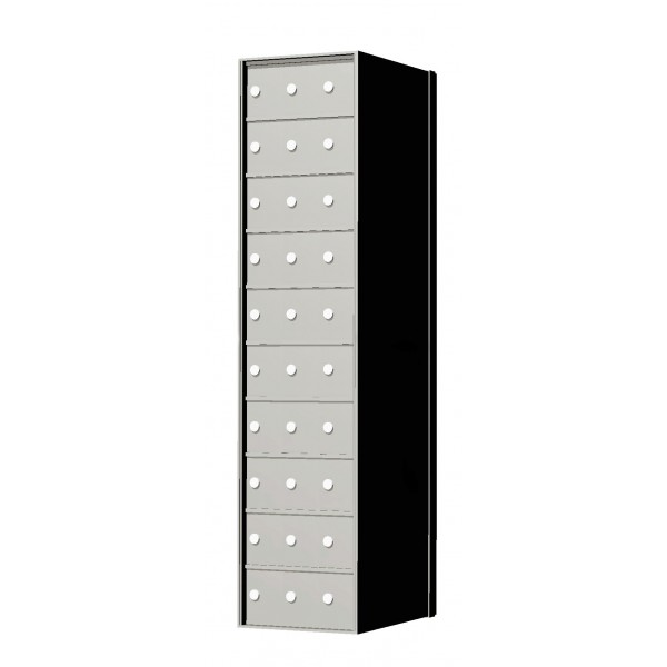 Standard 30 Door 10 High Horizontal Mailbox Unit - Rear Loading - 1700103A Standard 30 Door 10 High Horizontal Mailbox Unit - Rear Loading - 1700103A