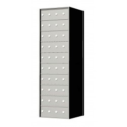 Standard 40 Door 10 High Horizontal Mailbox Unit - Rear Loading - 1700104A