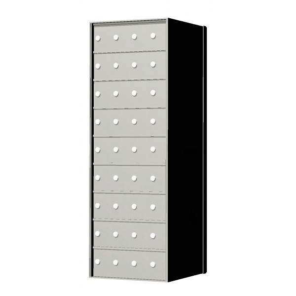 Standard 36 Door 9 High Horizontal Mailbox Unit - Rear Loading - 170094A