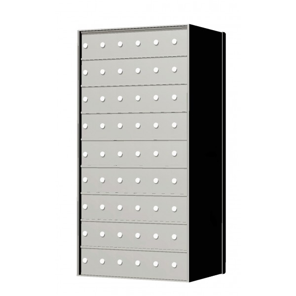 Custom 54 Door 9 High Horizontal Mailbox Unit - Rear Loading - 170096-SP Custom 54 Door 9 High Horizontal Mailbox Unit - Rear Loading - 170096-SP