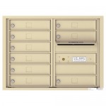 9 Tenant Doors with Outgoing Mail Compartment - 4C Wall Mount 6-High Mailboxes - 4C06D-09 9 Tenant Doors with Outgoing Mail Compartment - 4C Wall Mount 6-High Mailboxes - 4C06D-09