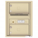 2 Oversized Tenant Doors with Outgoing Mail Compartment - 4C Wall Mount 6-High Mailboxes - H4C06S-02 2 Oversized Tenant Doors with Outgoing Mail Compartment - 4C Wall Mount 6-High Mailboxes - H4C06S-02