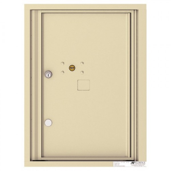 1 Parcel Door Unit - 4C Wall Mount 6-High - 4C06S-1P 1 Parcel Door Unit - 4C Wall Mount 6-High - 4C06S-1P