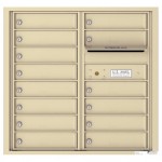 14 Tenant Doors with Outgoing Mail Compartment - 4C Wall Mount 8-High Mailboxes - 4C08D-14 14 Tenant Doors with Outgoing Mail Compartment - 4C Wall Mount 8-High Mailboxes - 4C08D-14
