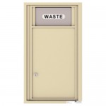 Trash/Recycling Bin - 4C Wall Mount 8-High - H4C08S-BIN Trash/Recycling Bin - 4C Wall Mount 8-High - H4C08S-BIN