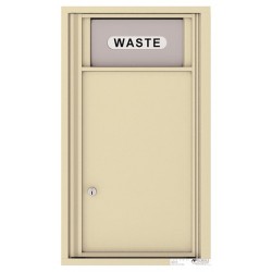 Trash/Recycling Bin - 4C Wall Mount 8-High - H4C08S-BIN
