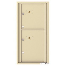 2 Parcel Doors Unit - 4C Wall Mount 9-High - 4C09S-2P