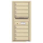 8 Tenant Doors with Outgoing Mail Compartment - 4C Wall Mount 10-High Mailboxes - 4C10S-08 8 Tenant Doors with Outgoing Mail Compartment - 4C Wall Mount 10-High Mailboxes - 4C10S-08