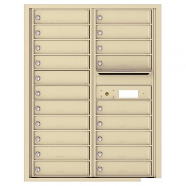 20 Tenant Doors with Outgoing Mail Compartment - 4C Wall Mount 11-High Mailboxes USPS Approved - 4C11D-20 20 Tenant Doors with Outgoing Mail Compartment - 4C Wall Mount 11-High Mailboxes USPS Approved - 4C11D-20