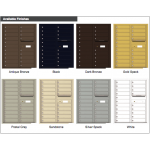 20 Tenant Doors with Outgoing Mail Compartment - 4C Wall Mount 11-High Mailboxes USPS Approved - 4C11D-20 20 Tenant Doors with Outgoing Mail Compartment - 4C Wall Mount 11-High Mailboxes USPS Approved - 4C11D-20