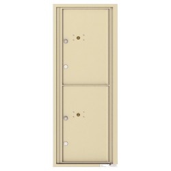 2 Parcel Doors Unit - 4C Wall Mount 12-High - 4C12S-2P