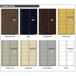 11 Oversized Tenant Doors and Outgoing Mail Compartment - 4C Wall Mount 13-High Mailboxes - 4C13D-11 11 Oversized Tenant Doors and Outgoing Mail Compartment - 4C Wall Mount 13-High Mailboxes - 4C13D-11
