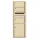 3 Oversized Tenant Doors with 1 Parcel Locker and Outgoing Mail Compartment - 4C Wall Mount 13-High Mailboxes - 4C13S-03 3 Oversized Tenant Doors with 1 Parcel Locker and Outgoing Mail Compartment - 4C Wall Mount 13-High Mailboxes - 4C13S-03