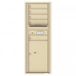 5 Tenant Doors with 1 Parcel Locker and Outgoing Mail Compartment - 4C Wall Mount 13-High Mailboxes - 4C13S-05 5 Tenant Doors with 1 Parcel Locker and Outgoing Mail Compartment - 4C Wall Mount 13-High Mailboxes - 4C13S-05