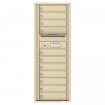 11 Tenant Doors with Outgoing Mail Compartment - 4C Wall Mount 13-High Mailboxes - 4C13S-11