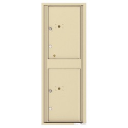 2 Parcel Doors Unit - 4C Wall Mount 13-High - 4C13S-2P