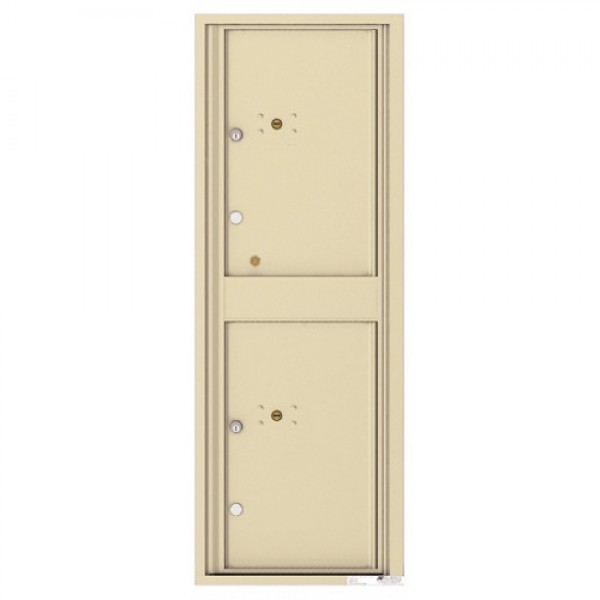 2 Parcel Doors Unit - 4C Wall Mount 13-High - 4C13S-2P