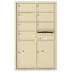 7 Oversized Tenant Doors with 2 Parcel Lockers and Outgoing Mail Compartment - 4C Wall Mount 14-High Mailboxes - 4C14D-07 7 Oversized Tenant Doors with 2 Parcel Lockers and Outgoing Mail Compartment - 4C Wall Mount 14-High Mailboxes - 4C14D-07