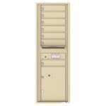 7 Tenant Doors with 1 Parcel Locker and Outgoing Mail Compartment - 4C Wall Mount 14-High Mailboxes - 4C14S-07 7 Tenant Doors with 1 Parcel Locker and Outgoing Mail Compartment - 4C Wall Mount 14-High Mailboxes - 4C14S-07
