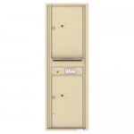 2 Parcel Doors with 1 Outgoing Mail Compartment Unit - 4C Wall Mount 14-High - 4C14S-2P