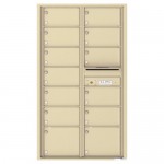13 Oversized Tenant Doors and Outgoing Mail Compartment - 4C Wall Mount 15-High Mailboxes - 4C15D-13 13 Oversized Tenant Doors and Outgoing Mail Compartment - 4C Wall Mount 15-High Mailboxes - 4C15D-13