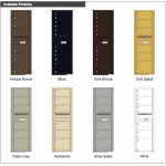 6 Oversized Tenant Doors with Outgoing Mail Compartment - 4C Wall Mount 15-High Mailboxes - 4C15S-06 6 Oversized Tenant Doors with Outgoing Mail Compartment - 4C Wall Mount 15-High Mailboxes - 4C15S-06