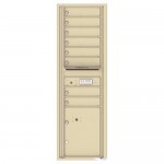 8 Tenant Doors with 1 Parcel Locker and Outgoing Mail Compartment - 4C Wall Mount 15-High Mailboxes - 4C15S-08 8 Tenant Doors with 1 Parcel Locker and Outgoing Mail Compartment - 4C Wall Mount 15-High Mailboxes - 4C15S-08