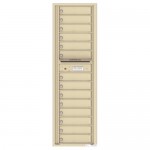 14 Tenant Doors with Outgoing Mail Compartment - 4C Wall Mount Max Height Mailboxes - 4C16S-14