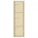 3 Parcel Doors Unit - 4C Wall Mount Max Height - 4C16S-3P 3 Parcel Doors Unit - 4C Wall Mount Max Height - 4C16S-3P