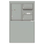 2 Tenant Doors with 1 Parcel Locker and Outgoing Mail Compartment - 4C Depot Mailbox Module - 4C06D-02-D 2 Tenant Doors with 1 Parcel Locker and Outgoing Mail Compartment - 4C Depot Mailbox Module - 4C06D-02-D