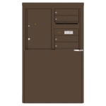 4 Tenant Doors with 1 Parcel Locker and Outgoing Mail Compartment - 4C Depot Mailbox Module - 4C06D-05-D 4 Tenant Doors with 1 Parcel Locker and Outgoing Mail Compartment - 4C Depot Mailbox Module - 4C06D-05-D