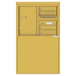 4 Tenant Doors with 1 Parcel Locker and Outgoing Mail Compartment - 4C Depot Mailbox Module - 4C06D-05-D 4 Tenant Doors with 1 Parcel Locker and Outgoing Mail Compartment - 4C Depot Mailbox Module - 4C06D-05-D