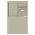 4 Tenant Doors with 1 Parcel Locker and Outgoing Mail Compartment - 4C Depot Mailbox Module - 4C06D-05-D 4 Tenant Doors with 1 Parcel Locker and Outgoing Mail Compartment - 4C Depot Mailbox Module - 4C06D-05-D