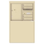 4 Tenant Doors with 1 Parcel Locker and Outgoing Mail Compartment - 4C Depot Mailbox Module - 4C06D-05-D 4 Tenant Doors with 1 Parcel Locker and Outgoing Mail Compartment - 4C Depot Mailbox Module - 4C06D-05-D