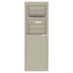 4 Tenant Doors with one Outgoing Mail Compartment - 4C Depot Mailbox Module - 4C06S-04-D 4 Tenant Doors with one Outgoing Mail Compartment - 4C Depot Mailbox Module - 4C06S-04-D