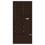 16 Tenant Doors with 2 Parcel Lockers and Outgoing Mail Compartment - 4C Depot Mailbox Module - 4C15D-16-D 16 Tenant Doors with 2 Parcel Lockers and Outgoing Mail Compartment - 4C Depot Mailbox Module - 4C15D-16-D