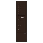 7 Tenant Doors with 1 Parcel Locker and Outgoing Mail Compartment - 4C Depot Mailbox Module - 4C15S-07-D 7 Tenant Doors with 1 Parcel Locker and Outgoing Mail Compartment - 4C Depot Mailbox Module - 4C15S-07-D