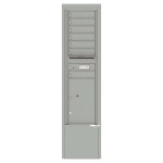 7 Tenant Doors with 1 Parcel Locker and Outgoing Mail Compartment - 4C Depot Mailbox Module - 4C15S-07-D 7 Tenant Doors with 1 Parcel Locker and Outgoing Mail Compartment - 4C Depot Mailbox Module - 4C15S-07-D