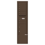 8 Tenant Doors with 1 Parcel Locker and Outgoing Mail Compartment - 4C Depot Mailbox Module - 4C15S-08-D 8 Tenant Doors with 1 Parcel Locker and Outgoing Mail Compartment - 4C Depot Mailbox Module - 4C15S-08-D