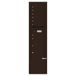 8 Tenant Doors with 1 Parcel Locker and Outgoing Mail Compartment - 4C Depot Mailbox Module - 4C15S-08-D 8 Tenant Doors with 1 Parcel Locker and Outgoing Mail Compartment - 4C Depot Mailbox Module - 4C15S-08-D