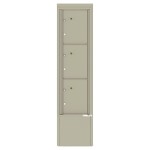 3 Parcel Lockers - 4C Depot Mailbox Module - 4C15S-3P-D
