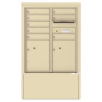 8 Tenant Doors with 2 Parcel Lockers and Outgoing Mail Compartment - 4C Depot Mailbox Module - 4CADD-08-D 8 Tenant Doors with 2 Parcel Lockers and Outgoing Mail Compartment - 4C Depot Mailbox Module - 4CADD-08-D