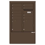 9 Tenant Doors with 2 Parcel Lockers and Outgoing Mail Compartment - 4C Depot Mailbox Module - 4CADD-09-D 9 Tenant Doors with 2 Parcel Lockers and Outgoing Mail Compartment - 4C Depot Mailbox Module - 4CADD-09-D