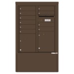 10 Tenant Doors with 2 Parcel Lockers and Outgoing Mail Compartment - 4C Depot Mailbox Module - 4CADD-10-D 10 Tenant Doors with 2 Parcel Lockers and Outgoing Mail Compartment - 4C Depot Mailbox Module - 4CADD-10-D